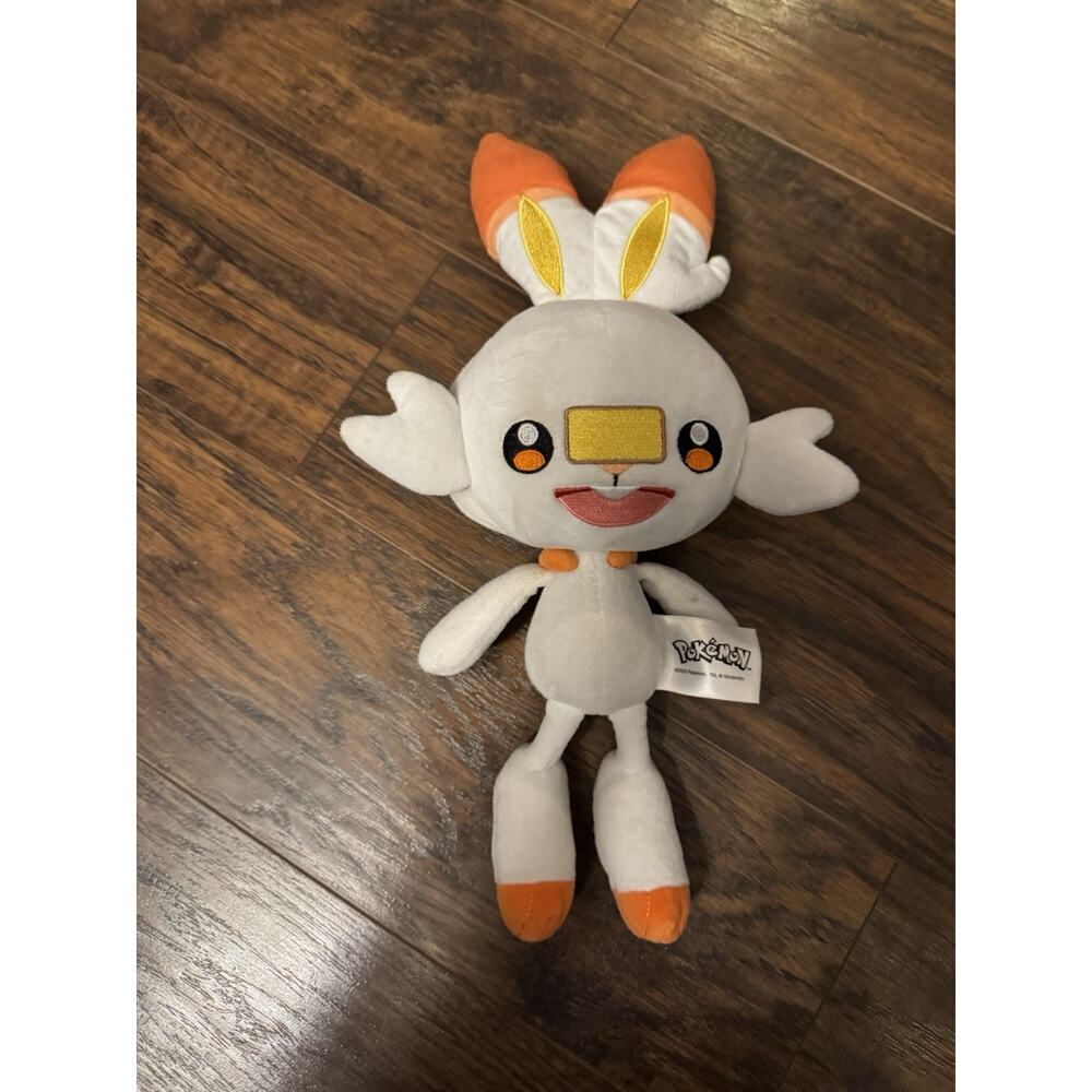 Pokémon Scorbunny Plush Stuffed Animal 2022 Anime Rabbit Toy